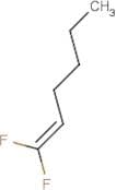1,1-Difluorohex-1-ene