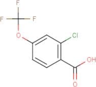 2-Chloro-4-(trifluoromethoxy)benzoic acid