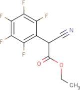 Ethyl 2-cyano-2-(perfluorophenyl)acetate
