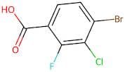 4-Bromo-3-chloro-2-fluorobenzoic acid