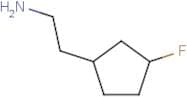 2-(3-Fluorocyclopentyl)ethanamine