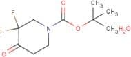 tert-Butyl 3,3-difluoro-4-oxopiperidine-1-carboxylate hydrate