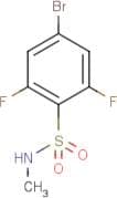 4-Bromo-2,6-difluoro-N-methylbenzenesulfonamide