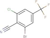 2-Bromo-6-chloro-4-(trifluoromethyl)benzonitrile