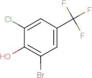 2-Bromo-6-chloro-4-(trifluoromethyl)phenol