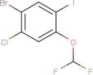 1-Bromo-2-chloro-4-(difluoromethoxy)-5-iodobenzene