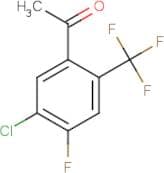 5'-Chloro-4'-fluoro-2'-(trifluoromethyl)acetophenone