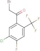 5-Chloro-4-fluoro-2-(trifluoromethyl)phenacyl bromide