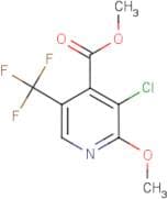 Methyl 3-chloro-2-methoxy-5-(trifluoromethyl)isonicotinate