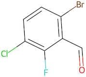 6-Bromo-3-chloro-2-fluorobenzaldehyde