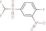 Difluoromethyl 4-fluoro-3-nitrophenyl sulphone