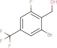 [2-Bromo-6-fluoro-4-(trifluoromethyl)phenyl]methanol
