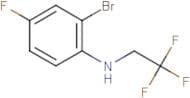 2-Bromo-4-fluoro-N-(2,2,2-trifluoroethyl)aniline