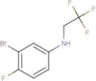 3-Bromo-4-fluoro-N-(2,2,2-trifluoroethyl)aniline
