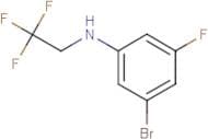 3-Bromo-5-fluoro-N-(2,2,2-trifluoroethyl)aniline