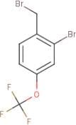 2-Bromo-4-(trifluoromethoxy)benzyl bromide