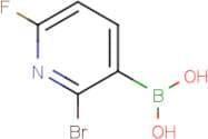 (2-Bromo-6-fluoropyridin-3-yl)boronic acid