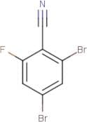 2,4-Dibromo-6-fluorobenzonitrile