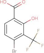 4-Bromo-2-hydroxy-3-(trifluoromethyl)benzoic acid