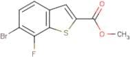 Methyl 6-bromo-7-fluorobenzo[b]thiophene-2-carboxylate