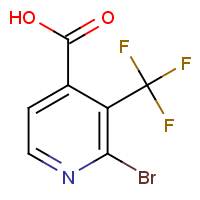 2-Bromo-3-(trifluoromethyl)isonicotinic acid