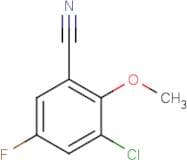 3-Chloro-5-fluoro-2-methoxybenzonitrile