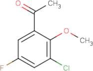 3’-Chloro-5’-fluoro-2’-methoxyacetophenone