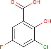 3-Chloro-5-fluoro-2-hydroxybenzoic acid