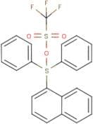 Diphenyl(naphthyl)sulphonium triflate