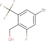 4-Bromo-2-fluoro-6-(trifluoromethyl)benzyl alcohol
