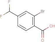 2-Bromo-4-(difluoromethyl)benzoic acid