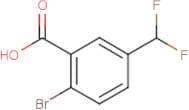 2-Bromo-5-(difluoromethyl)benzoic acid