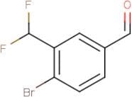 4-Bromo-3-(difluoromethyl)benzaldehyde