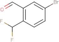 5-Bromo-2-(difluoromethyl)benzaldehyde