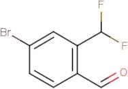 4-Bromo-2-(difluoromethyl)benzaldehyde