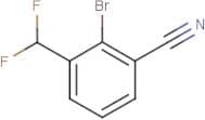 2-Bromo-3-(difluoromethyl)benzonitrile