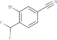 3-Bromo-4-(difluoromethyl)benzonitrile