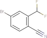 4-Bromo-2-(difluoromethyl)benzonitrile