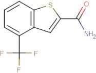 4-(Trifluoromethyl)benzothiophene-2-carboxamide