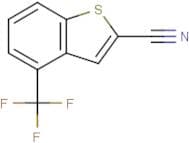 4-(Trifluoromethyl)benzothiophene-2-carbonitrile