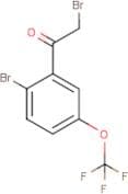 2-Bromo-5-(trifluoromethoxy)phenacyl bromide