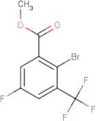 Methyl 2-bromo-5-fluoro-3-(trifluoromethyl)benzoate