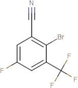 2-Bromo-5-fluoro-3-(trifluoromethyl)benzonitrile