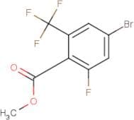 Methyl 4-bromo-2-fluoro-6-(trifluoromethyl)benzoate