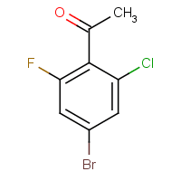 4'-Bromo-2'-chloro-6'-fluorophenyl)ethanone