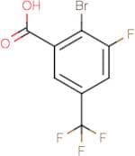 2-Bromo-3-fluoro-5-(trifluoromethyl)benzoic acid