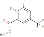 Methyl 2-bromo-3-fluoro-5-(trifluoromethyl)benzoate