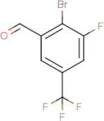 2-Bromo-3-fluoro-5-(trifluoromethyl)benzaldehyde