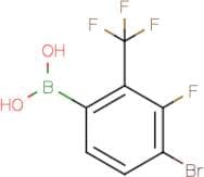 4-Bromo-3-fluoro-2-(trifluoromethyl)benzeneboronic acid