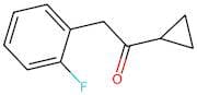 1-Cyclopropyl-2-(2-fluorophenyl)ethan-1-one